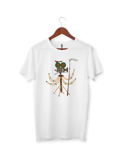 printed t shirt white Padappan